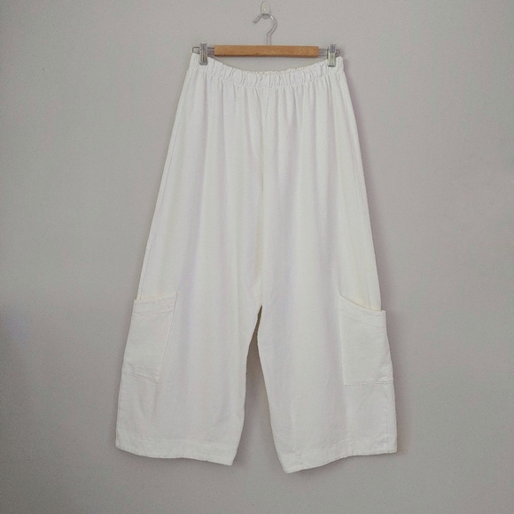 Pacificotton by Bryn Walker Casbah Pant Cotton Size Medium White - Picture 6 of 15